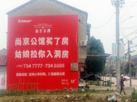 巧家墙体广告在乡镇、农村市场的媒体优势