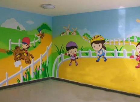 巧家幼儿园墙体彩绘制作流程及注意事项