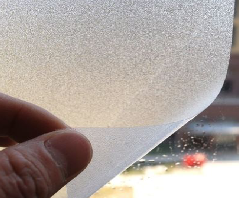 巧家玻璃门外面粘广告用什么材料好？