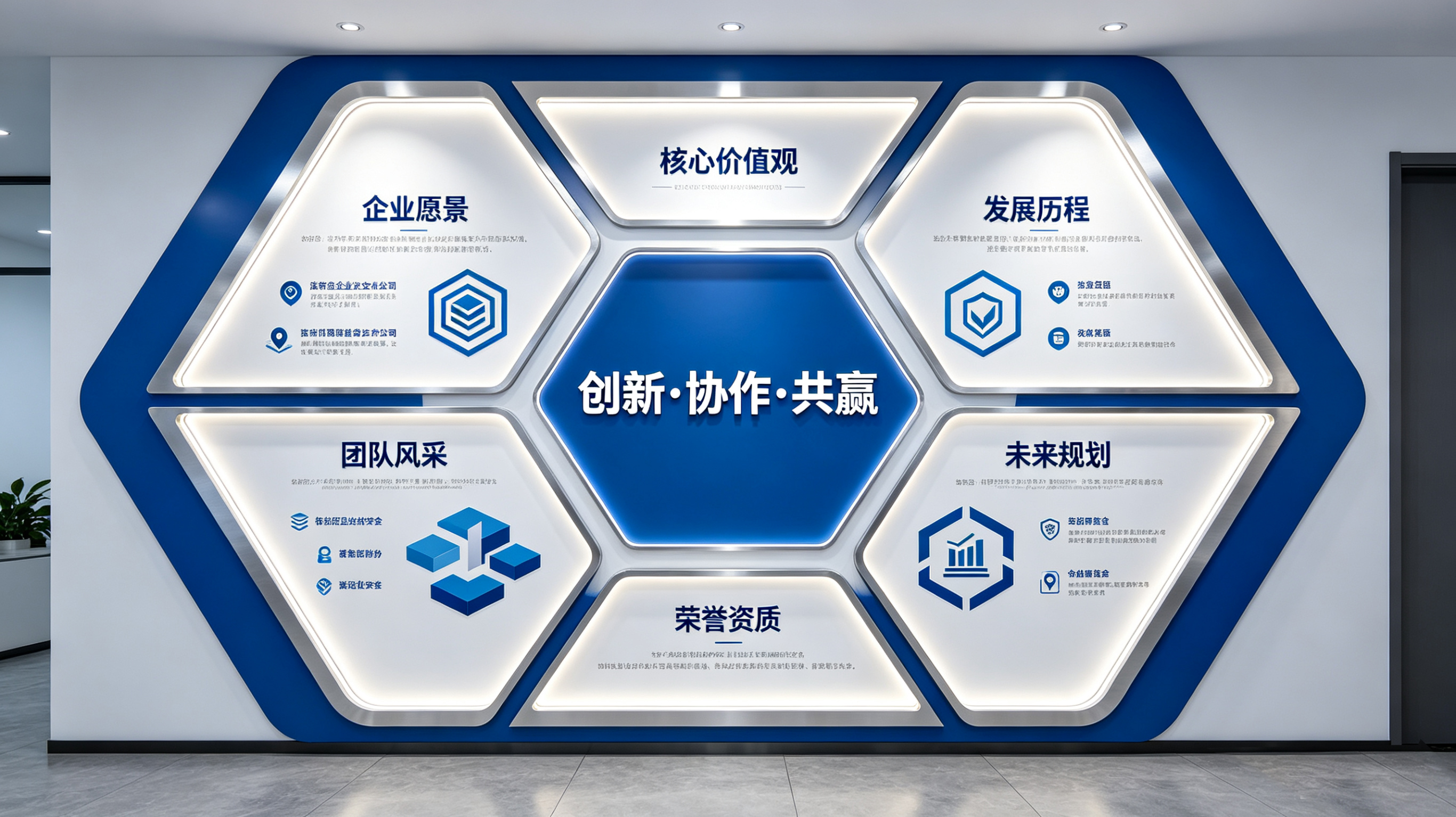 巧家企业文化墙六边形避坑指南（新手常犯5个错误）